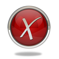 Obraz premium check pointer icon on white background