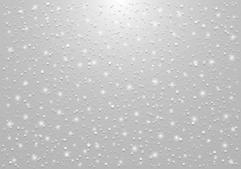 Grey Christmas Background with Light