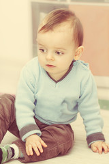 Fototapeta premium portrait of little boy