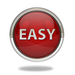 easy pointer icon on white background