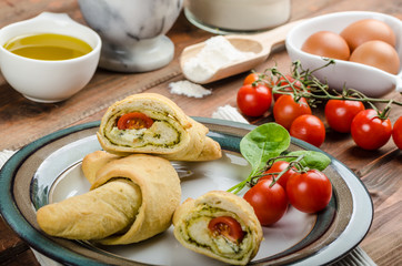 Home calzone rolls