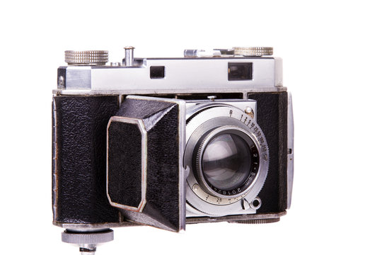 retro vintage photographic camera