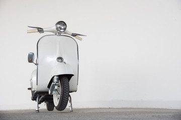 white scooter