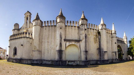 Fototapeta premium Church of Sao Bras located in Evora city, Portugal.