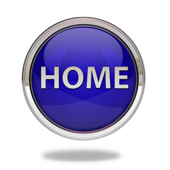 home pointer icon on white background