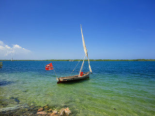 Lamu island in Kenya