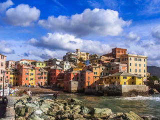 Boccadasse, neighborhood of Genoa