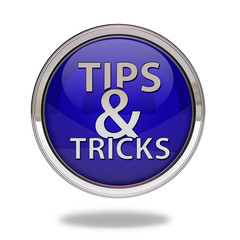 Tips & tricks pointer icon on white background