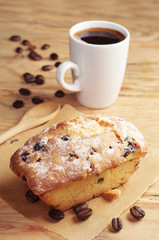 Cupcake and coffee