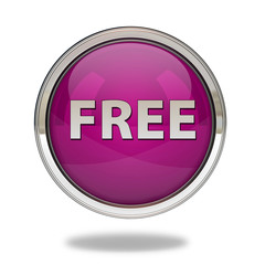free pointer icon on white background