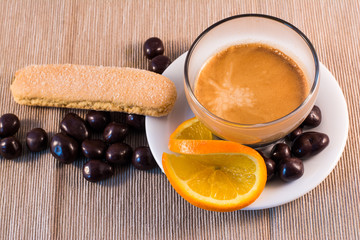 chocolate and coffee