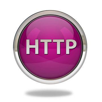 http pointer icon on white background