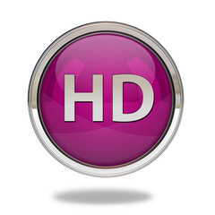 HD pointer icon on white background