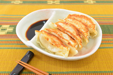 美味しそうな餃子