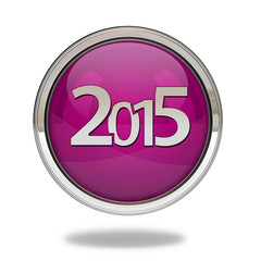 2015  pointer icon on white background