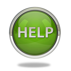 help pointer icon on white background