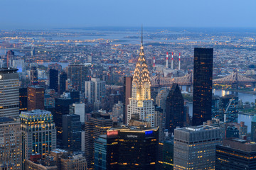 New York from the Empire State