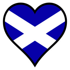 Obraz premium Love Scotland