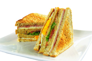 Grilled Club Sandwich