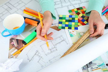Workplace interior designer