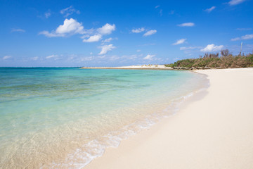 沖縄のビーチ・宇座海岸
