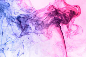Obraz na płótnie Canvas Abstract smoke moves