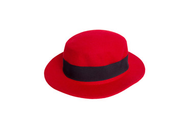 red hat on background