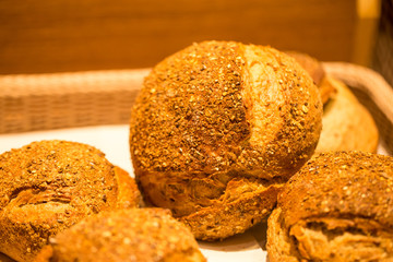 bread product, many bread product such croissant and baguette