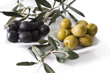 olives and oil
