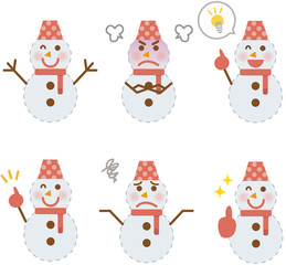 雪だるま バリエーション