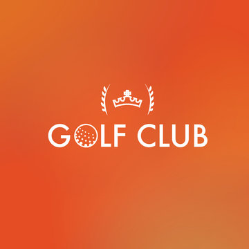Golf club orange