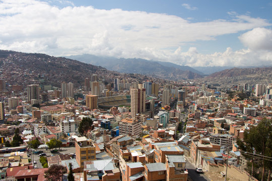 Football Stadium La Paz, Bolivia