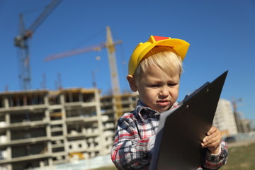 little boy in the form builder