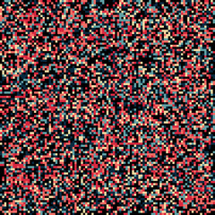 Pixel art style vector pattern background