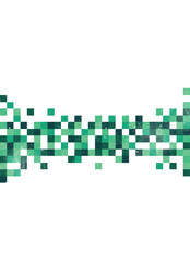 Pixel art pattern over a white background with grunge texture