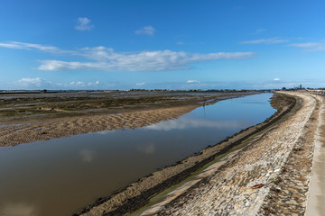 Fototapeta na wymiar Noirmoutier-en-l'Île - marais