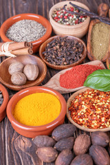 Different  spices