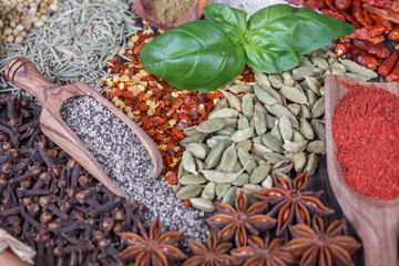 Different  spices