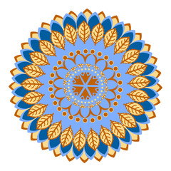 Circle mandala pattern