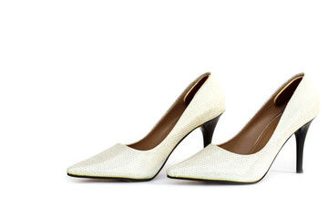 Naklejka premium Close up lady shoe