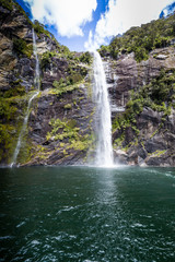 Milford sound. New Zealand fiordland