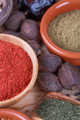 Different  spices