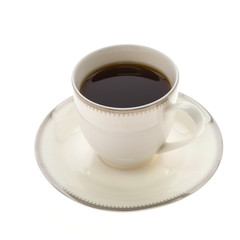 Black coffee cup