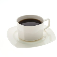 Black coffee cup
