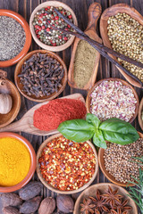 Different  spices