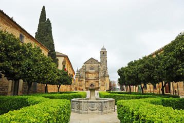 Plaza Vázquez de Molina, Úbeda, provincia de Jaén, España - obrazy, fototapety, plakaty