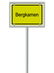 Bergkamen - Ortsschild