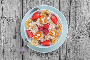 Oats with Dried Fruits