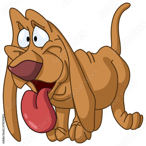 "Tongue out dog" Stock image and royalty-free vector files on Fotolia