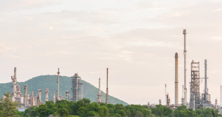 Fototapeta premium Industrial plant power station